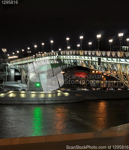 Image of Night view to the Patriarchal bridge