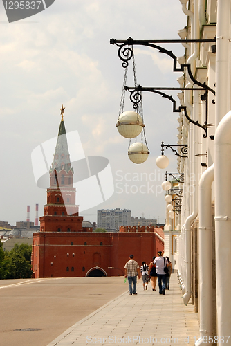 Image of Kremlin tower in Moscow