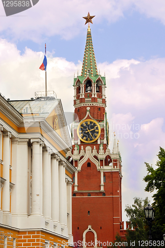 Image of Kremlin tower in Moscow