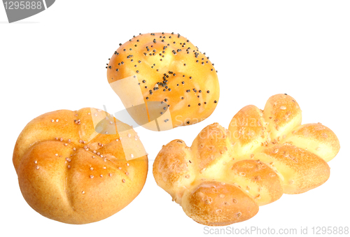 Image of Three loaf of roll