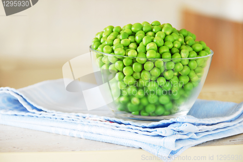 Image of Young green peas