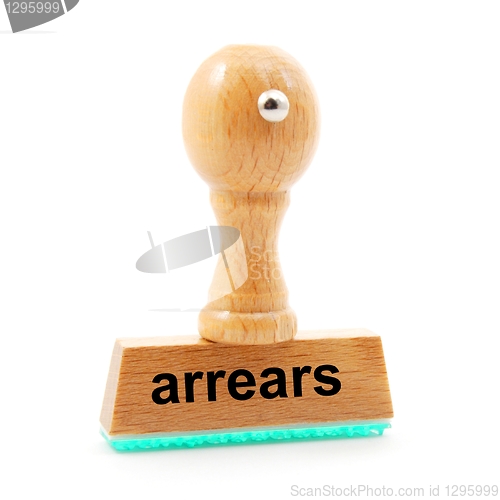 Image of arrears