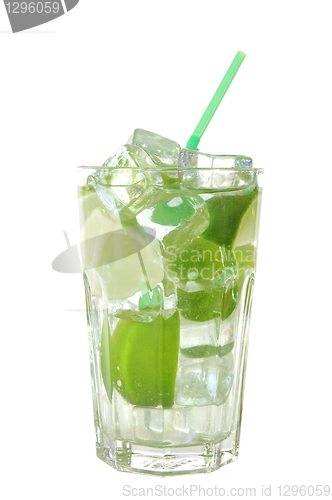 Image of green cocktail