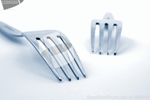 Image of fork in the kitchen