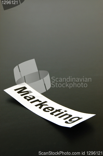 Image of marketing