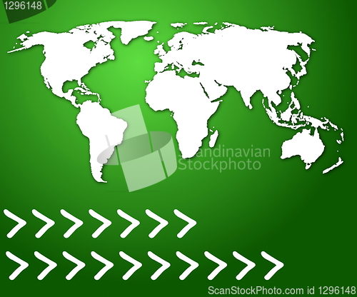 Image of map of the world