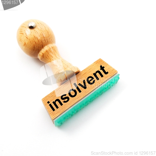 Image of insolvent