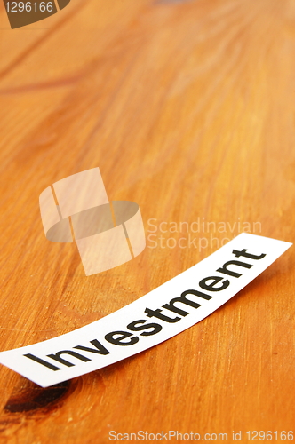 Image of investment