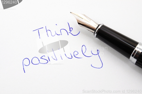 Image of think positive