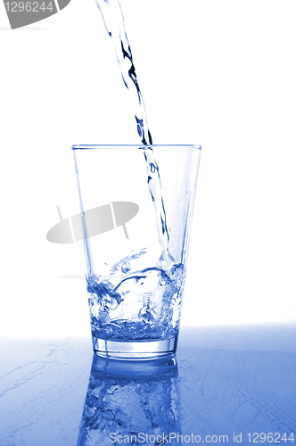 Image of tumbler of fresh water