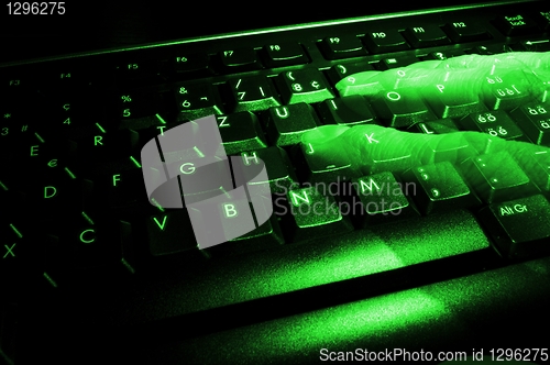 Image of computer keyboard