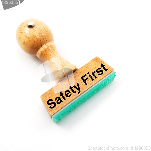 Image of safety first
