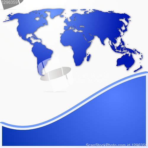 Image of world map