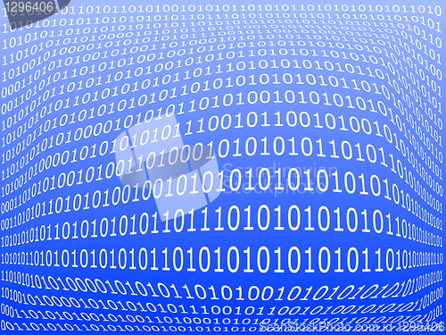 Image of computer data background