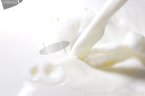 Image of milk splash