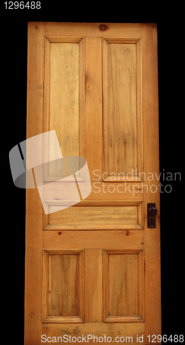 Image of old wood door