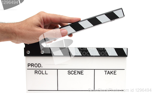 Image of movie clapping