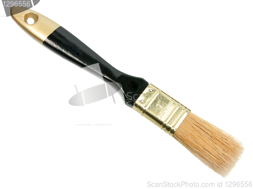 Image of Single brush with black wood handle