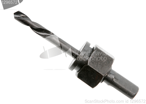 Image of Single metallic auger nib for wood