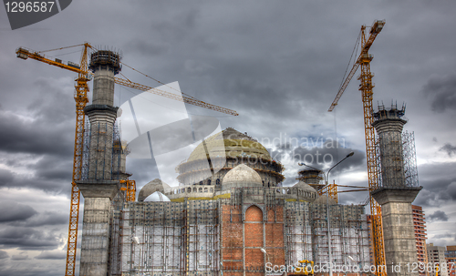 Image of Construction of a mosque