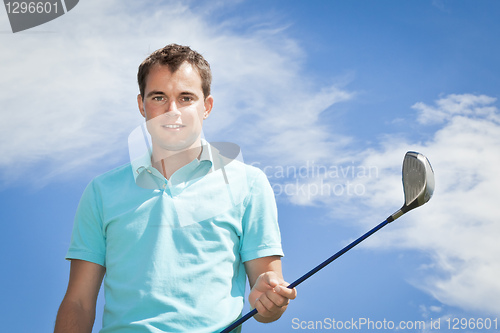 Image of golf player