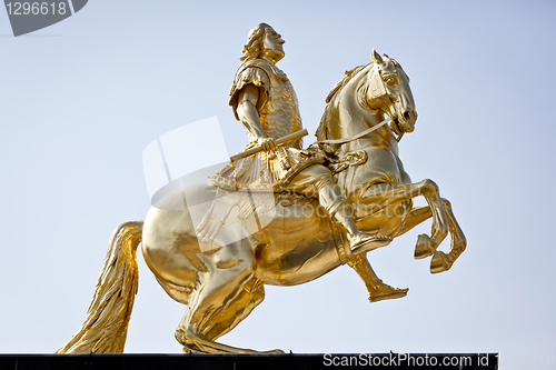 Image of golden rider