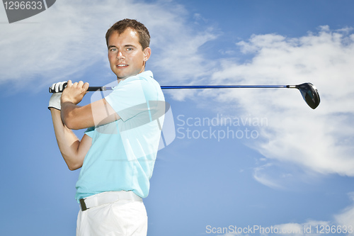 Image of golf player