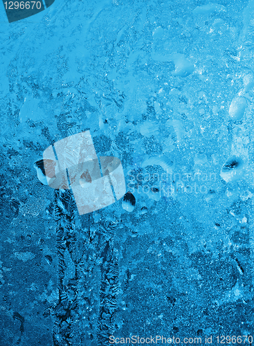 Image of frozen glass