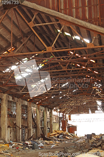 Image of Abandoned Industrial Furnace 