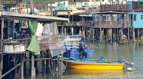 Image of Tai O fishing village in Hong Kong 
