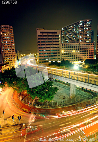 Image of traffic through downtown 