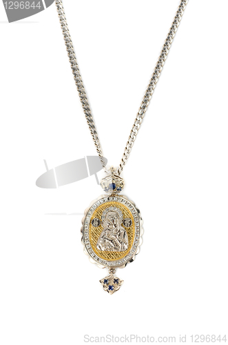 Image of religious jewellery icon pendant