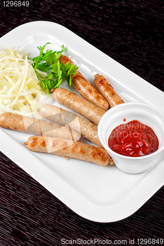 Image of Grilled sausages