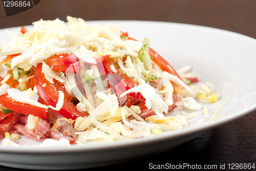 Image of Meat tasty salad