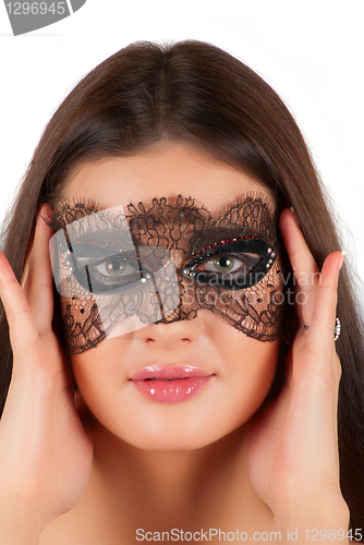 Image of girl at mask