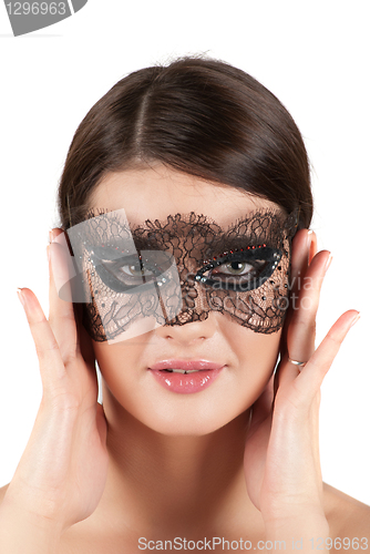 Image of girl at mask