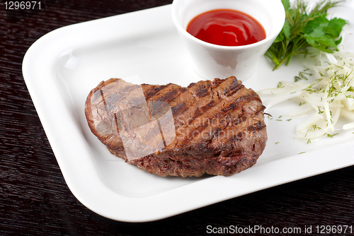 Image of Juicy roasted beef steak