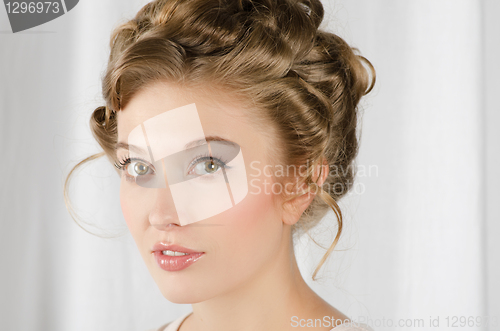 Image of beauty woman portrait