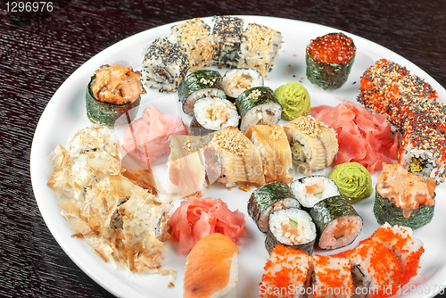 Image of sushi set