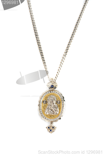 Image of religious jewellery icon pendant