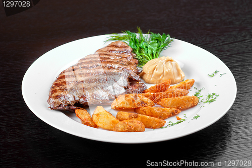 Image of Juicy beef steak