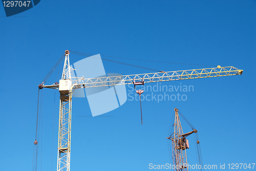 Image of Building crane