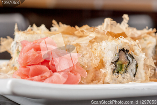 Image of Sushi rolls