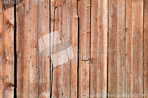 Image of old wooden fence