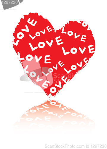 Image of abstract love symbol
