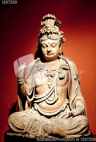 Image of Chinese ancient Buddhist Sculpture