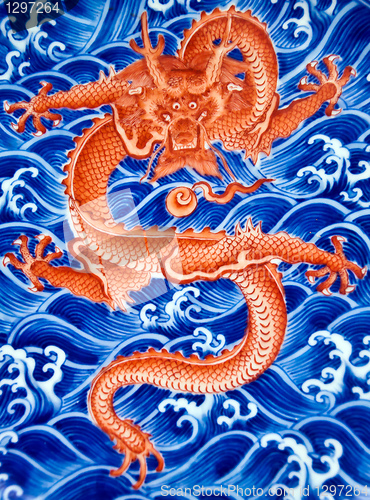 Image of Chinese Red dragon