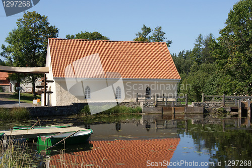 Image of The house and boat