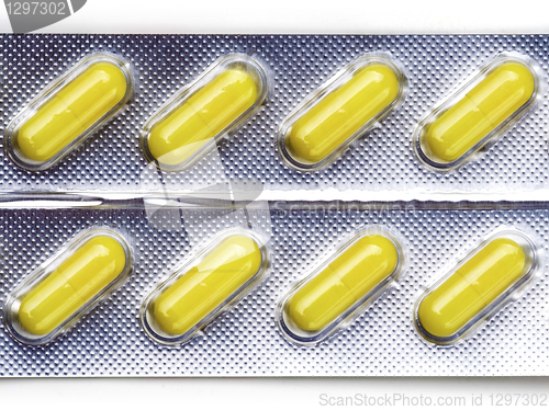 Image of medical capsules