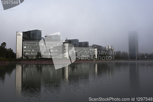 Image of Nokia headquarters from the east